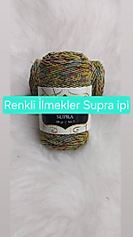 Supra İpi Ebruli Sİmli Düz Renkler 200gr