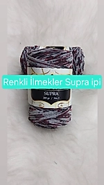 Supra İpi Ebruli Sİmli Düz Renkler 200gr