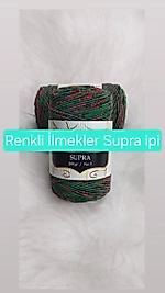 Supra İpi Ebruli Sİmli Düz Renkler 200gr