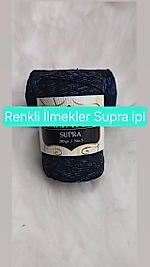 Supra İpi Ebruli Sİmli Düz Renkler 200gr