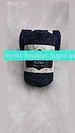 Supra İpi Ebruli Sİmli Düz Renkler 200gr