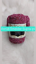 Supra İpi Ebruli Sİmli Düz Renkler 200gr