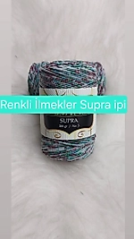 Supra İpi Ebruli Sİmli Düz Renkler 200gr