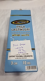 3cm Paça Lastiği Lateks Beyaz 10mt