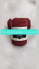 Supra İpi Ebruli Sİmli Düz Renkler 200gr