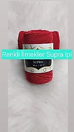 Supra İpi Ebruli Sİmli Düz Renkler 200gr
